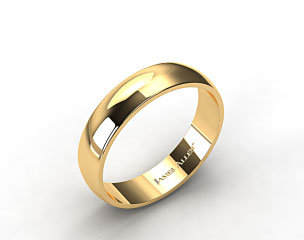 18k Yellow Gold 6.0mm Traditional Slightly Curved Wedding Ring