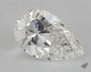 0.55 Carat G-IF Very Good Cut Pear Diamond 