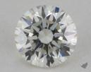 0.51 Carat I-VVS2 Excellent Cut Round Diamond 