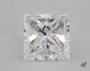 1.02 Carat E-VVS2 Ideal Cut Princess Diamond 