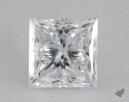 1.00 Carat E-SI2 Very Good Cut Princess Diamond 