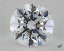 0.90 Carat D-SI2 Excellent Cut Round Diamond 