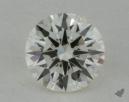0.42 Carat J-VS1 Ideal Cut Round Diamond 