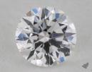 0.51 Carat D-SI1 Very Good Cut Round Diamond 