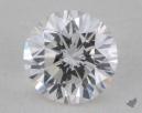 0.51 Carat D-VS1 Very Good Cut Round Diamond 