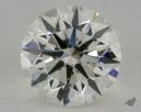 1.07 Carat J-SI1 Ideal Cut Round Diamond 