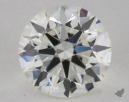 1.04 Carat I-VVS1 Excellent Cut Round Diamond 