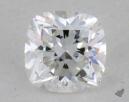 0.40 Carat E-VVS1 Very Good Cut Cushion Diamond 