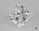 0.56 Carat G-SI1 Ideal Cut Princess Diamond 