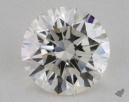 0.83 Carat H-VVS1 Excellent Cut Round Diamond 
