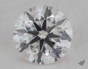0.51 Carat F-VVS1 Excellent Cut Round Diamond 