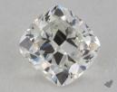 0.53 Carat H-VS2 Ideal Cut Cushion Diamond 