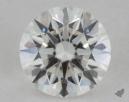 0.30 Carat G-VVS1 Excellent Cut Round Diamond 