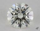 1.33 Carat K-VS1 Excellent Cut Round Diamond 