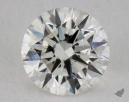 0.81 Carat H-SI1 Excellent Cut Round Diamond 