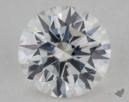 0.52 Carat F-VVS2 Excellent Cut Round Diamond 