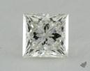0.51 Carat K-VVS2 Ideal Cut Princess Diamond 