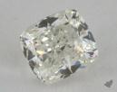 1.22 Carat J-SI1 Ideal Cut Cushion Diamond 