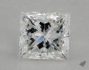 1.06 Carat E-VS2 Ideal Cut Princess Diamond 