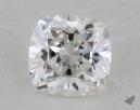 0.30 Carat E-VVS1 Good Cut Cushion Diamond 