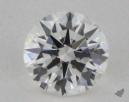 0.25 Carat G-VVS1 Excellent Cut Round Diamond 