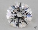 0.40 Carat G-VVS1 Excellent Cut Round Diamond 