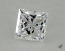1.00 Carat D-SI1 Ideal Cut Princess Diamond 