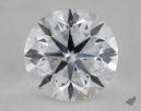 0.90 Carat E-SI2 Very Good Cut Round Diamond 