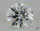 0.82 Carat I-VVS1 Excellent Cut Round Diamond 