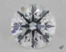 0.32 Carat G-VVS2 Ideal Cut Round Diamond 