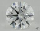 0.74 Carat I-IF Ideal Cut Round Diamond 