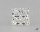 1.01 Carat G-VS1 Ideal Cut Princess Diamond 