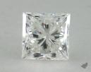 0.74 Carat H-VS2 Ideal Cut Princess Diamond 
