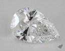 1.13 Carat D-SI2 Ideal Cut Pear Diamond 
