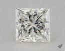 1.01 Carat J-VS1 Good Cut Princess Diamond 