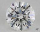 0.43 Carat G-VVS2 Excellent Cut Round Diamond 