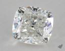1.31 Carat H-VVS2 Ideal Cut Cushion Diamond 