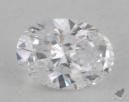 0.51 Carat D-SI1 Very Good Cut Oval Diamond 