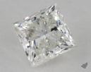 1.01 Carat H-VS2 Ideal Cut Princess Diamond 