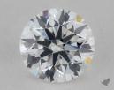 0.52 Carat F-VVS2 Ideal Cut Round Diamond 