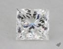 0.52 Carat G-VS1 Very Good Cut Princess Diamond 