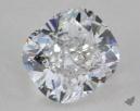 1.51 Carat D-SI1 Ideal Cut Cushion Diamond 