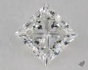 0.80 Carat G-VS2 Ideal Cut Princess Diamond 