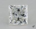 0.80 Carat H-VS1 Ideal Cut Princess Diamond 