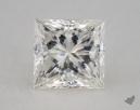 1.00 Carat H-SI1 Ideal Cut Princess Diamond 