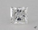 1.01 Carat F-SI1 Ideal Cut Princess Diamond 