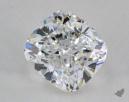 1.42 Carat D-VS2 Ideal Cut Cushion Diamond 