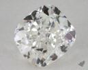 1.00 Carat G-VVS2 Good Cut Cushion Diamond 