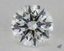 1.08 Carat H-VVS2 Very Good Cut Round Diamond 