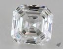 1.75 Carat F-VS1 Very Good Cut Asscher Diamond 